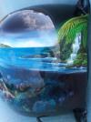 Nautical Harley Frnt View by H David Mahan