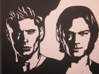 Sam and Dean Winchester by Daniel Voith
