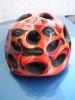 Psychedelic Mountain Bike Helmet by  Elperi