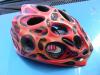 Psychedelic Mountain Bike Helmet by  Elperi