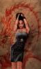 PinUp e drago rosso by Enrico Manini