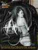 Devil girl on leather jacket by  Lucboivin