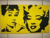 Audrey Hepburn+Marilyn Monroe by Nicola Stella