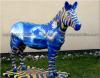 Art on zebra's for the MSV Duisburg by Christine Dumbsky