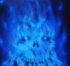 first skull blue fire di Caio Felip Barba