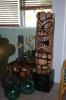 tiki carving  by Dennis Mathewson
