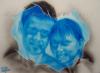 cuore blu by  D M Aerogra