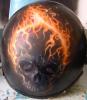 sin-city end ghost rider helmet! by Antonio Fucito