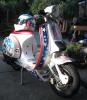 Pure Evel Vespa by Kev Bambra