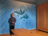 my sons dolphins room by  Miniz-Aero