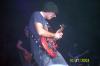 Joe Satriani playing my paint by Nicholas Del Drago