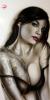 donna con tatuaggio by  Pt Design