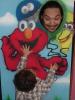 elmo photo op by  Solrak78