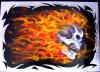 skull fire2 by Jens Sohle