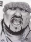 Big Pun B&W by  Roger