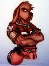 Cleveland Browns Dog by  Roger