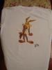 t-shirt coyote retro de Alberto Carignani -