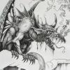 dragon - detail by Willi Kodym